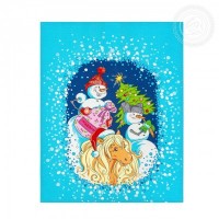 Набор полотенец из рогожки Каникулы